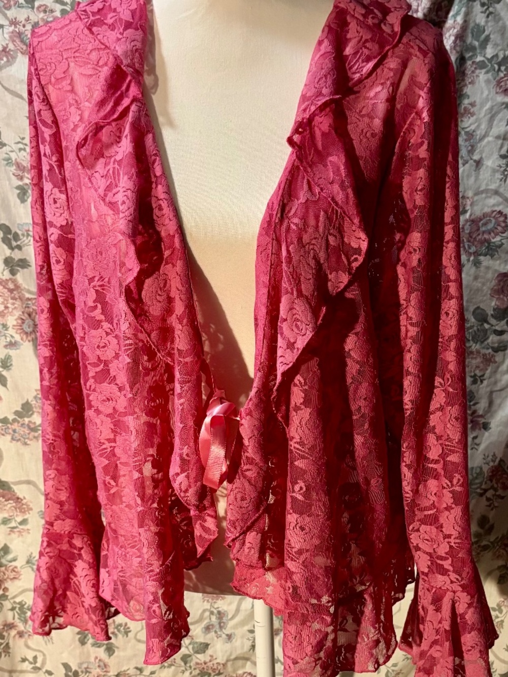 Pink lace Jacket